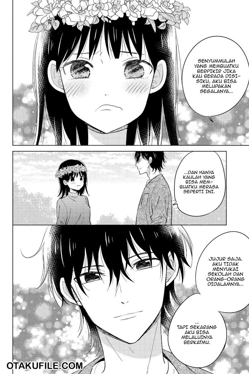 Chikyuu no Owari wa Koi no Hajimari Chapter 20 - End Gambar 25