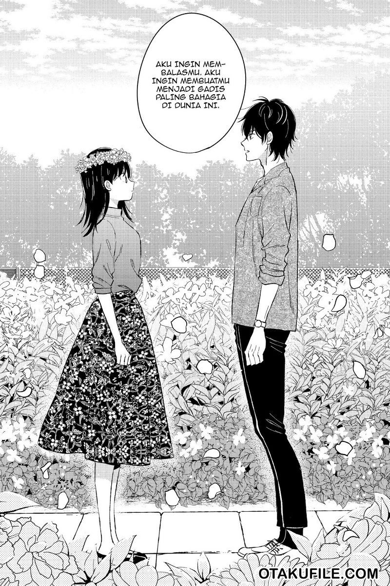 Chikyuu no Owari wa Koi no Hajimari Chapter 20 - End Gambar 27