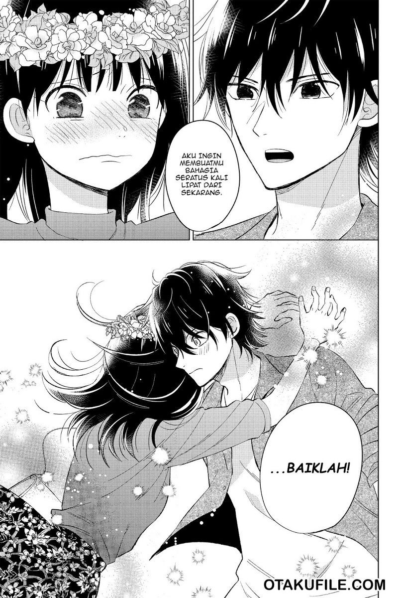 Chikyuu no Owari wa Koi no Hajimari Chapter 20 - End Gambar 28
