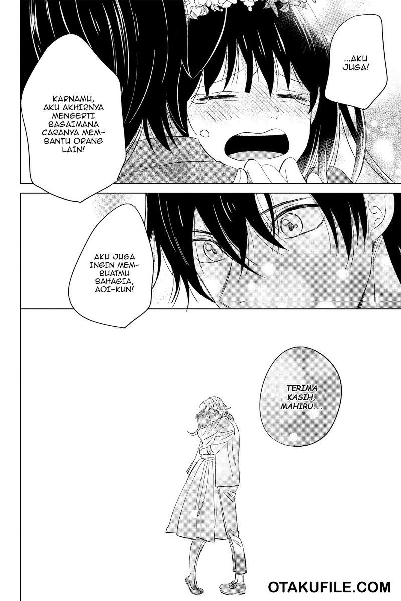 Chikyuu no Owari wa Koi no Hajimari Chapter 20 - End Gambar 29