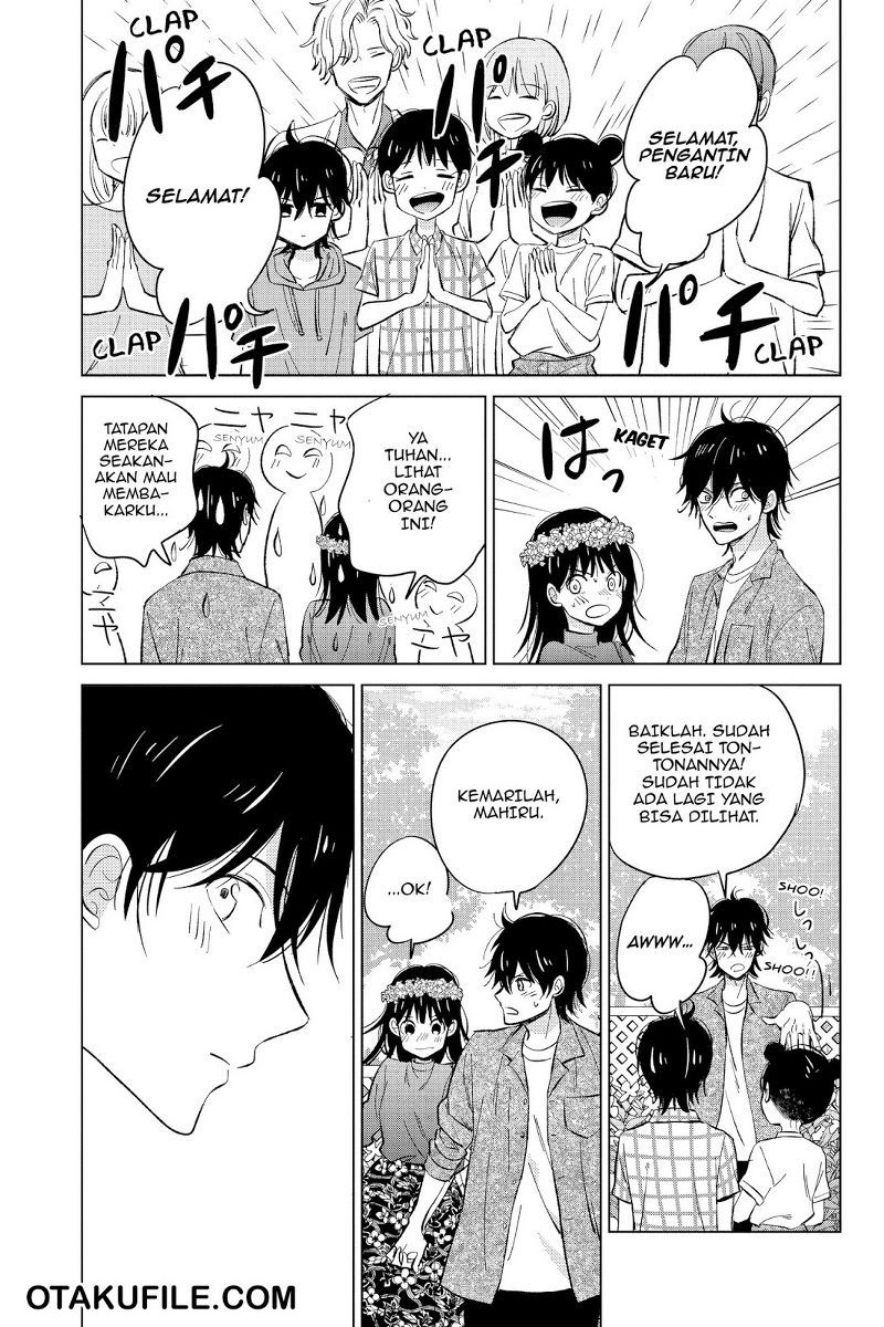 Chikyuu no Owari wa Koi no Hajimari Chapter 20 - End Gambar 30