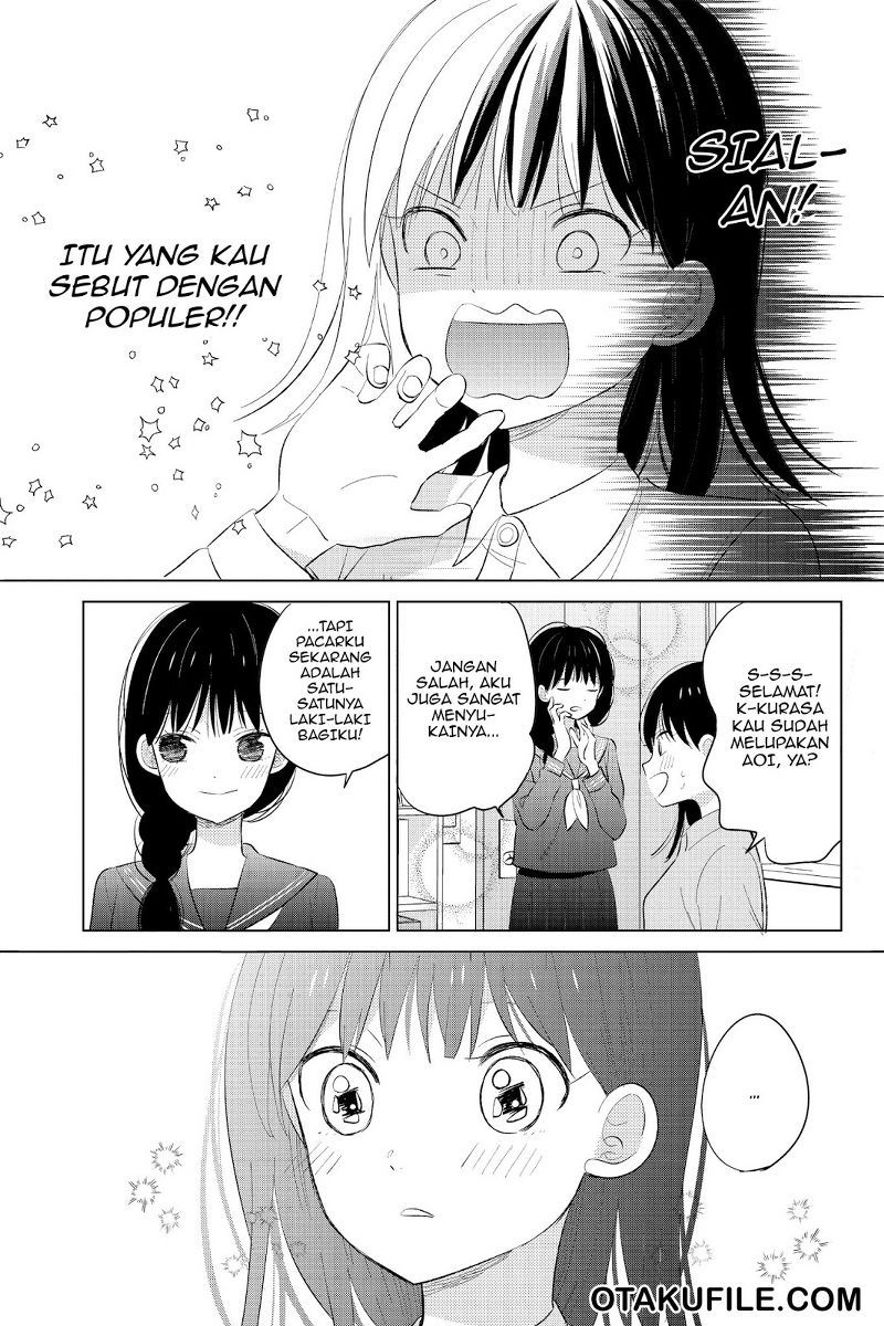 Chikyuu no Owari wa Koi no Hajimari Chapter 20 - End Gambar 43