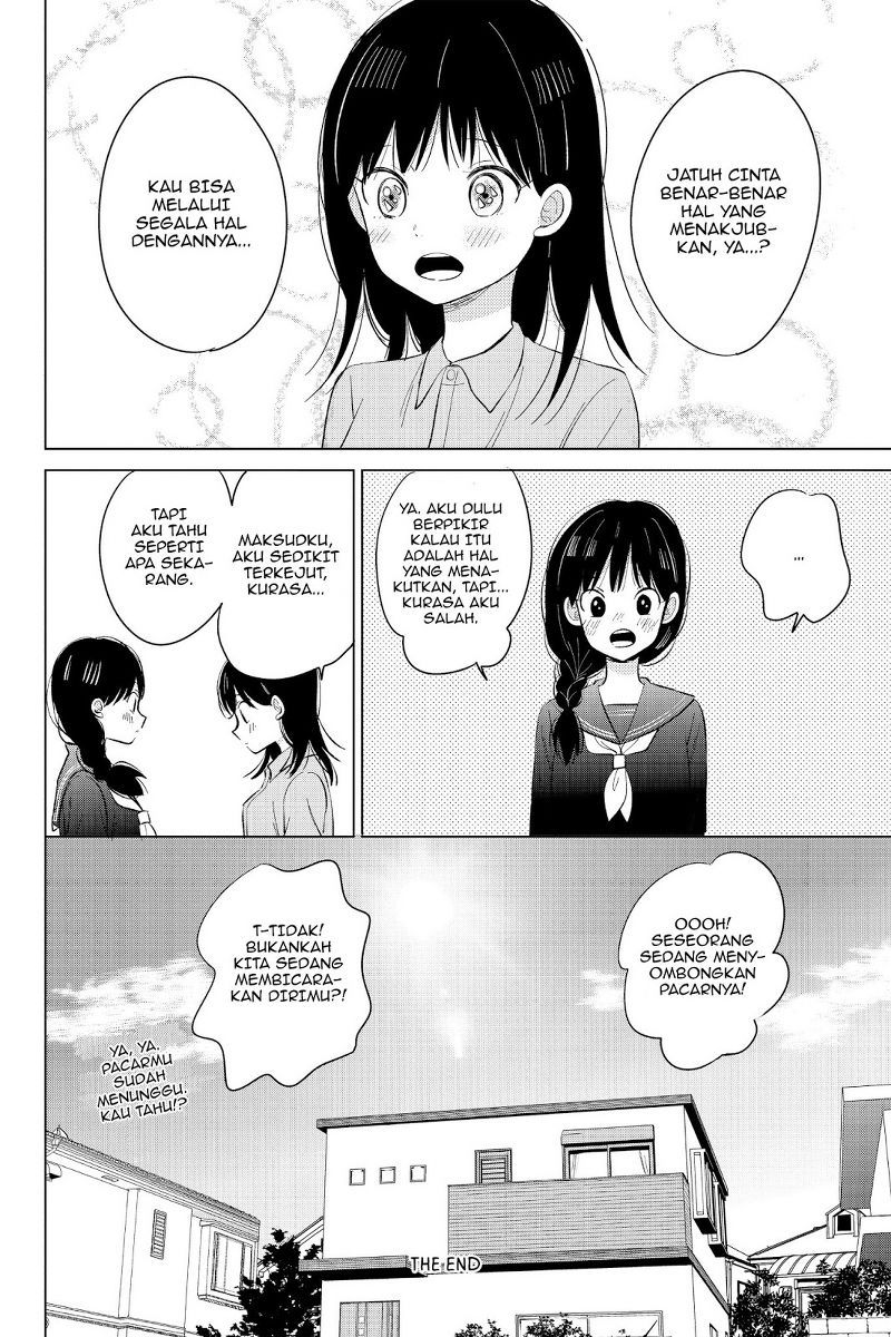 Chikyuu no Owari wa Koi no Hajimari Chapter 20 - End Gambar 44