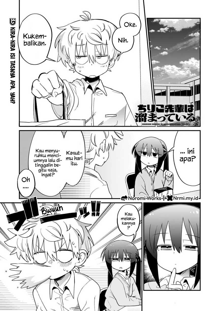 Chiriko Senpai Is Accumulating “That” Chapter 04 Gambar 1