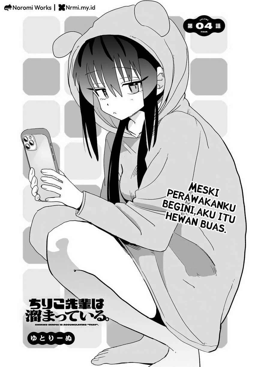 Chiriko Senpai Is Accumulating “That” Chapter 04 Gambar 4