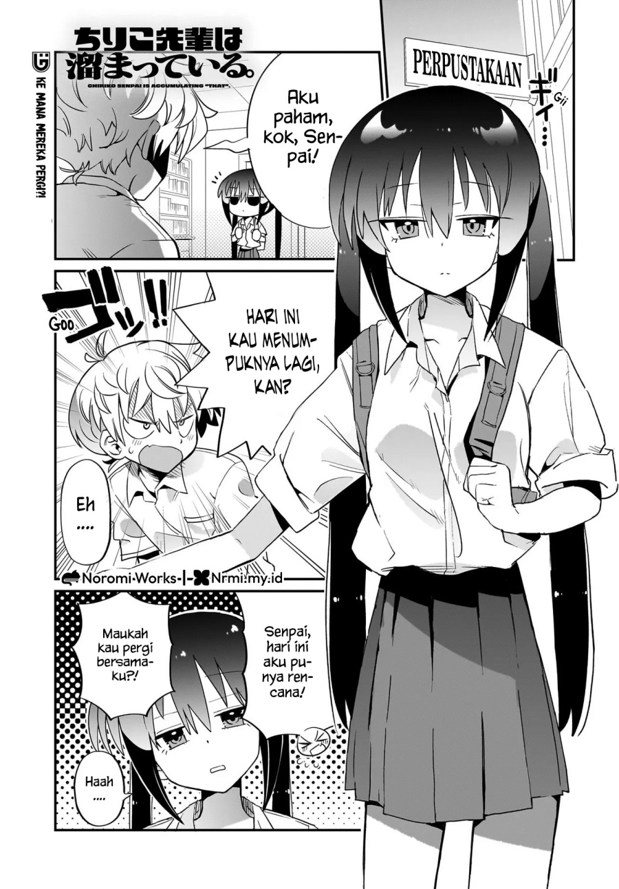 Chiriko Senpai Is Accumulating “That” Chapter 06 Gambar 1