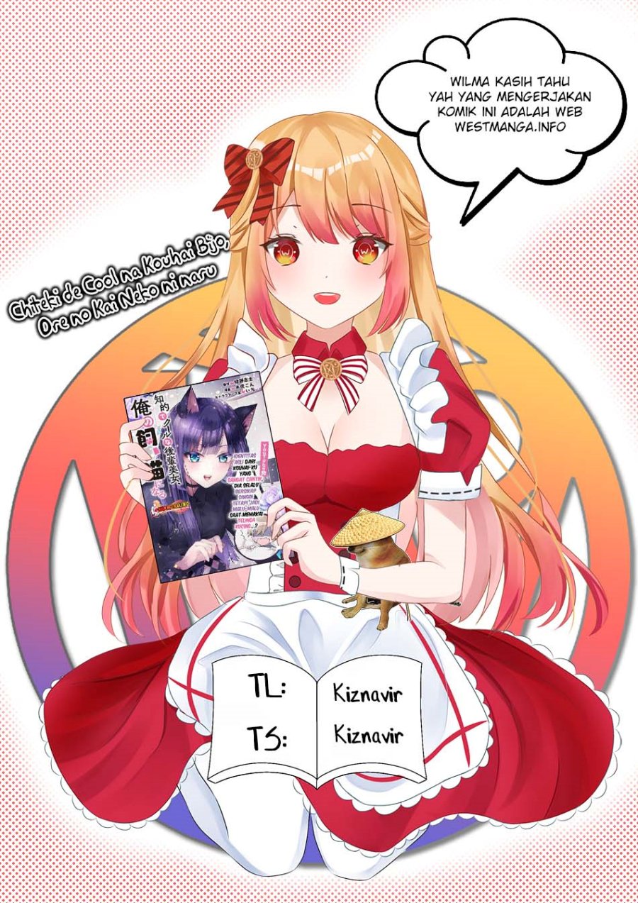 Chiteki de Cool na Kouhai Bijo, Ore no Kai Neko ni naru Chapter 21 Gambar 2