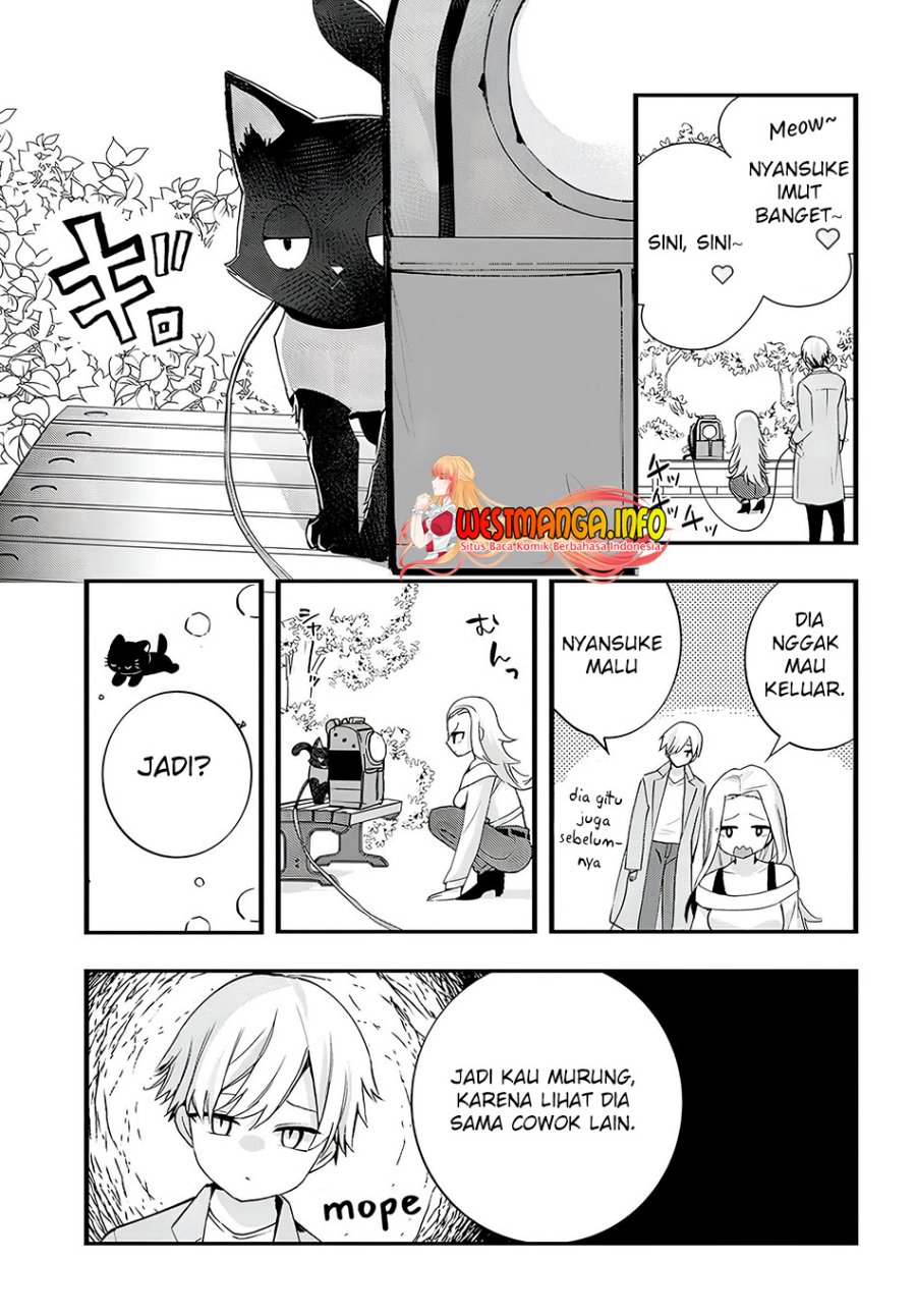 Chiteki de Cool na Kouhai Bijo, Ore no Kai Neko ni naru Chapter 21 Gambar 3