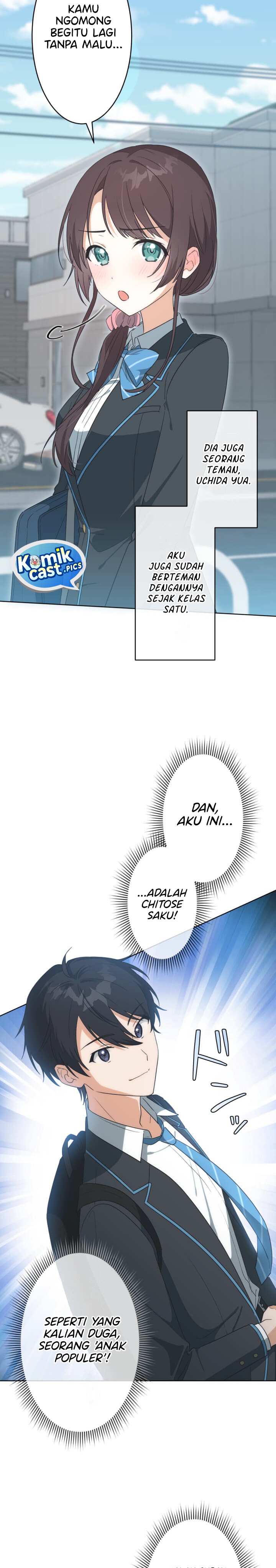 Chitose-kun wa Ramune Bin no Naka (Webtoon) Chapter 01 Gambar 9