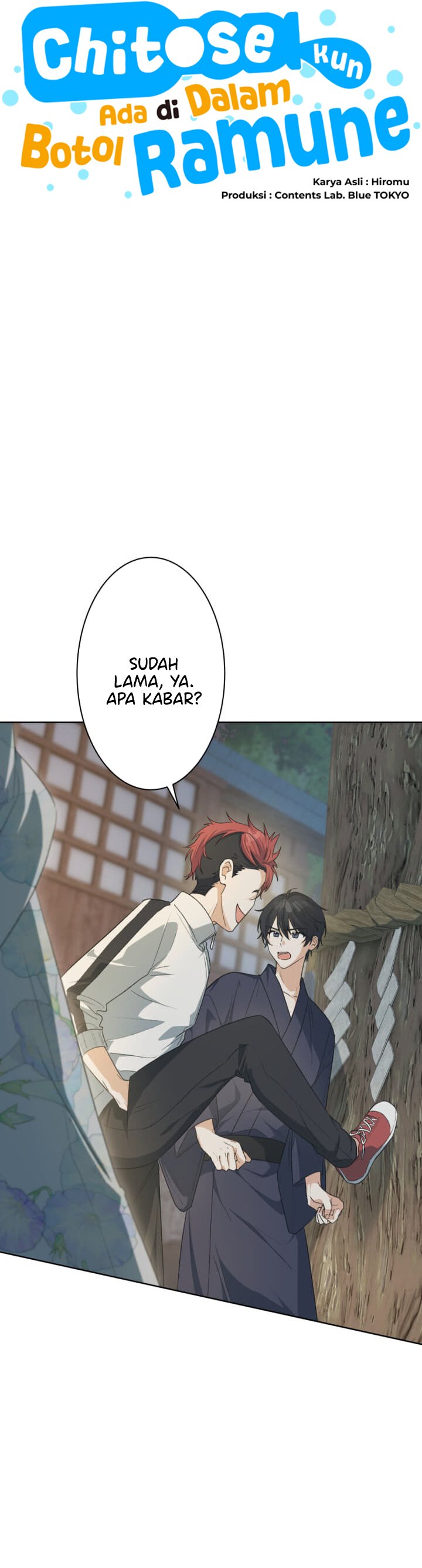 Chitose-kun wa Ramune Bin no Naka (Webtoon) Chapter 12 Gambar 9