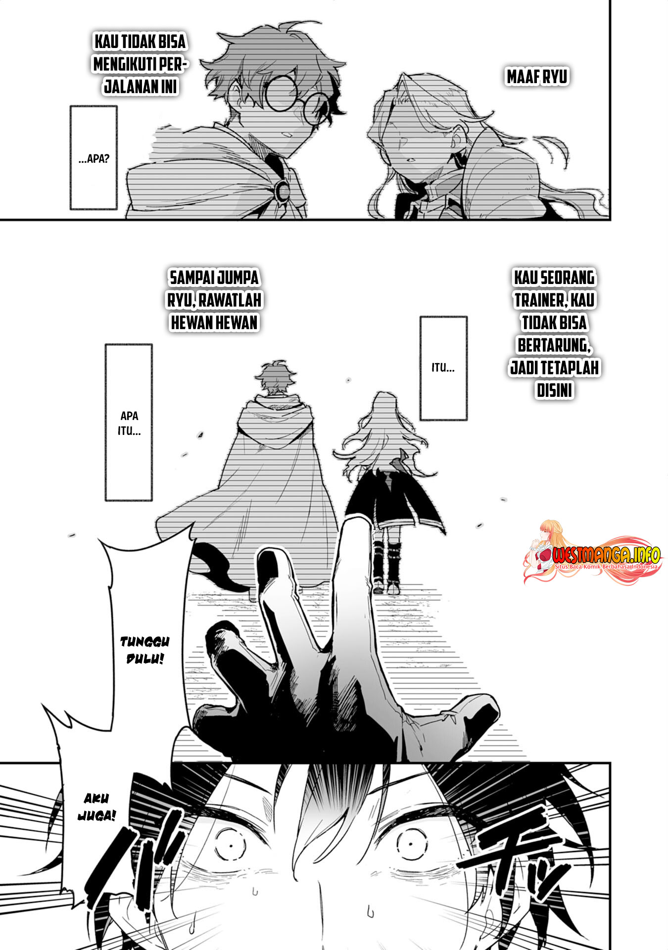 Choukyoushi wa Mamono ni Kakomarete Ikite ikimasu – Yuusha Party ni Oite Ikareta kedo, Densetsu no Mamono to Deai Saikyou ni natteta Chapter 01.1 Gambar 5