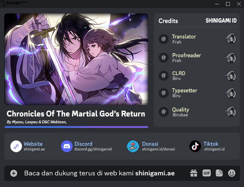 Chronicles Of The Martial God’s Return Chapter 74 Gambar 1