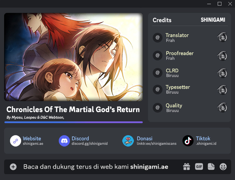 Chronicles Of The Martial God’s Return Chapter 101 Gambar 1