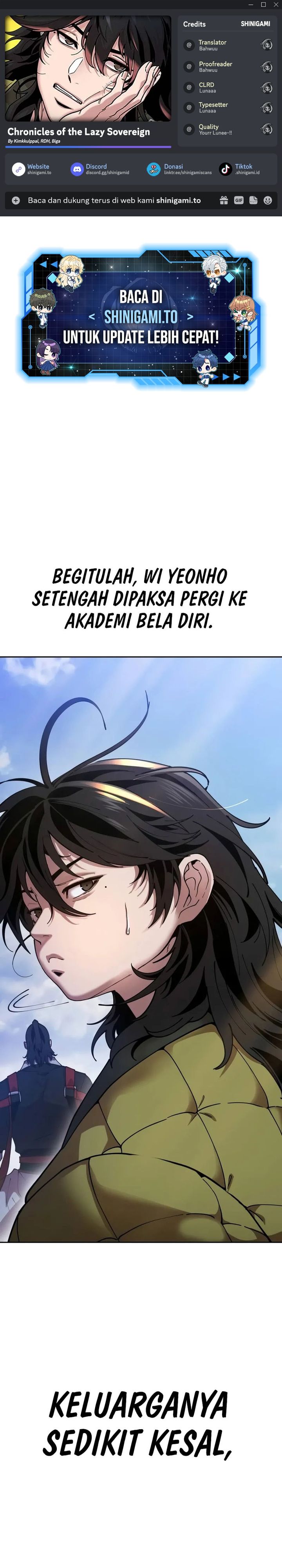 Chronicles of the Lazy Sovereign Chapter 02 Gambar 1