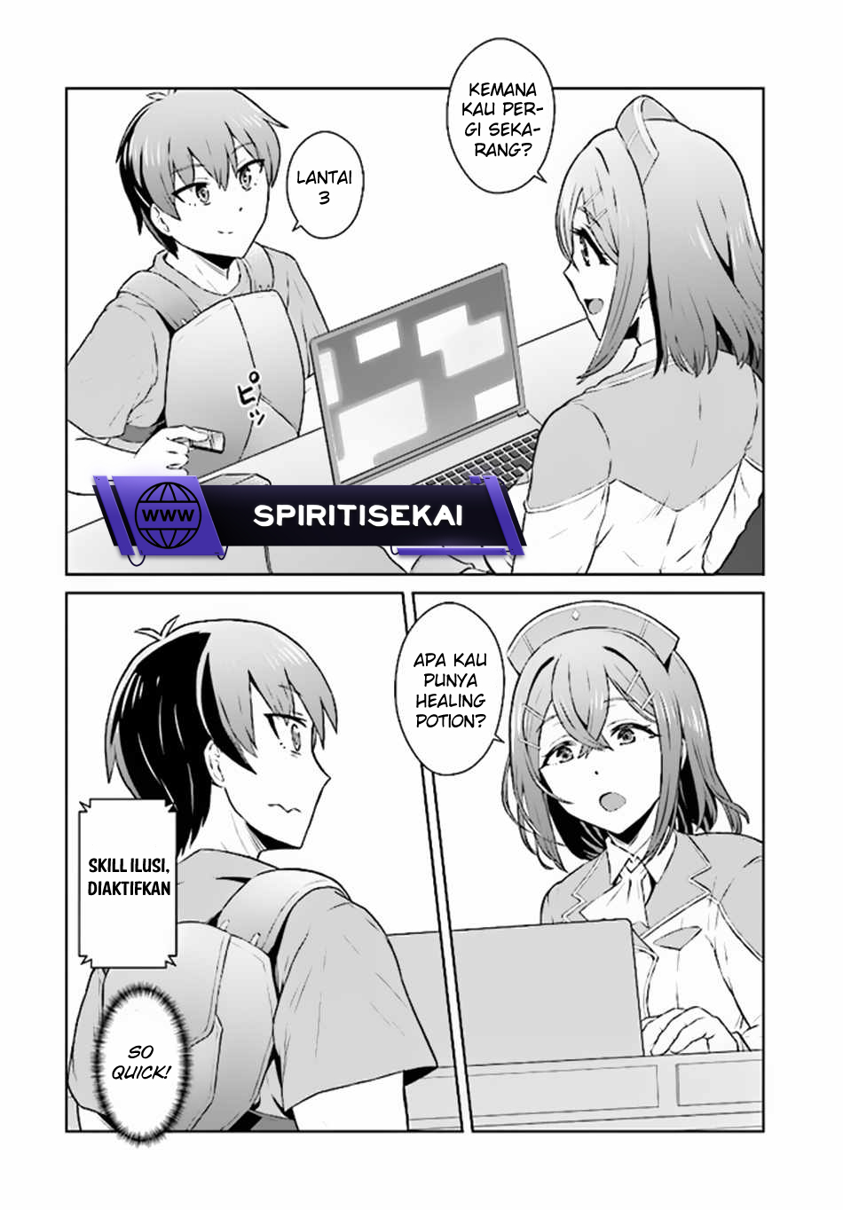 Chuusotsu Tansakusha no Nariagari Eiyuutan Chapter 02.1 Gambar 8