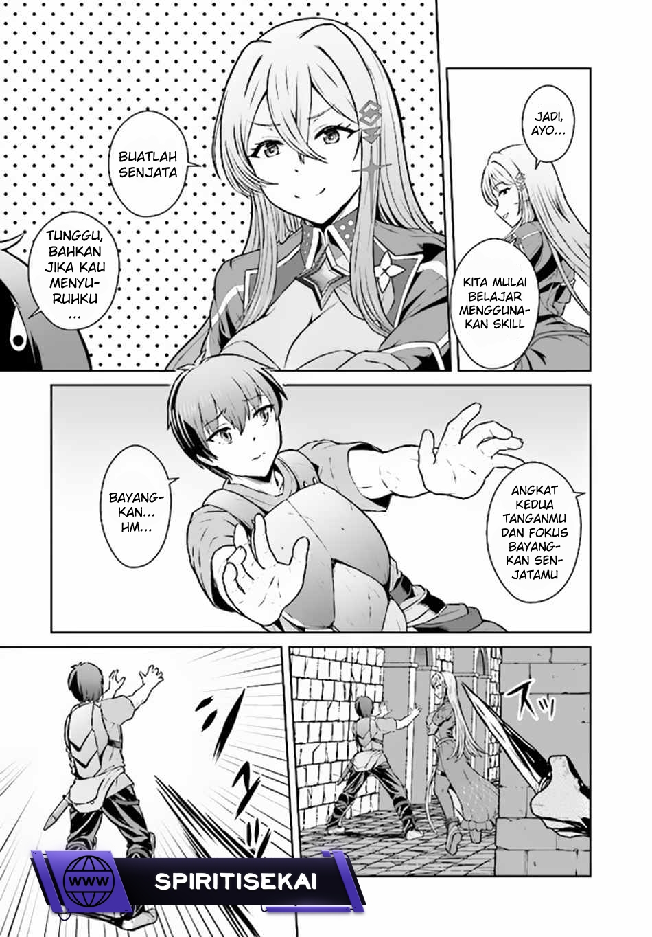 Chuusotsu Tansakusha no Nariagari Eiyuutan Chapter 02.1 Gambar 11