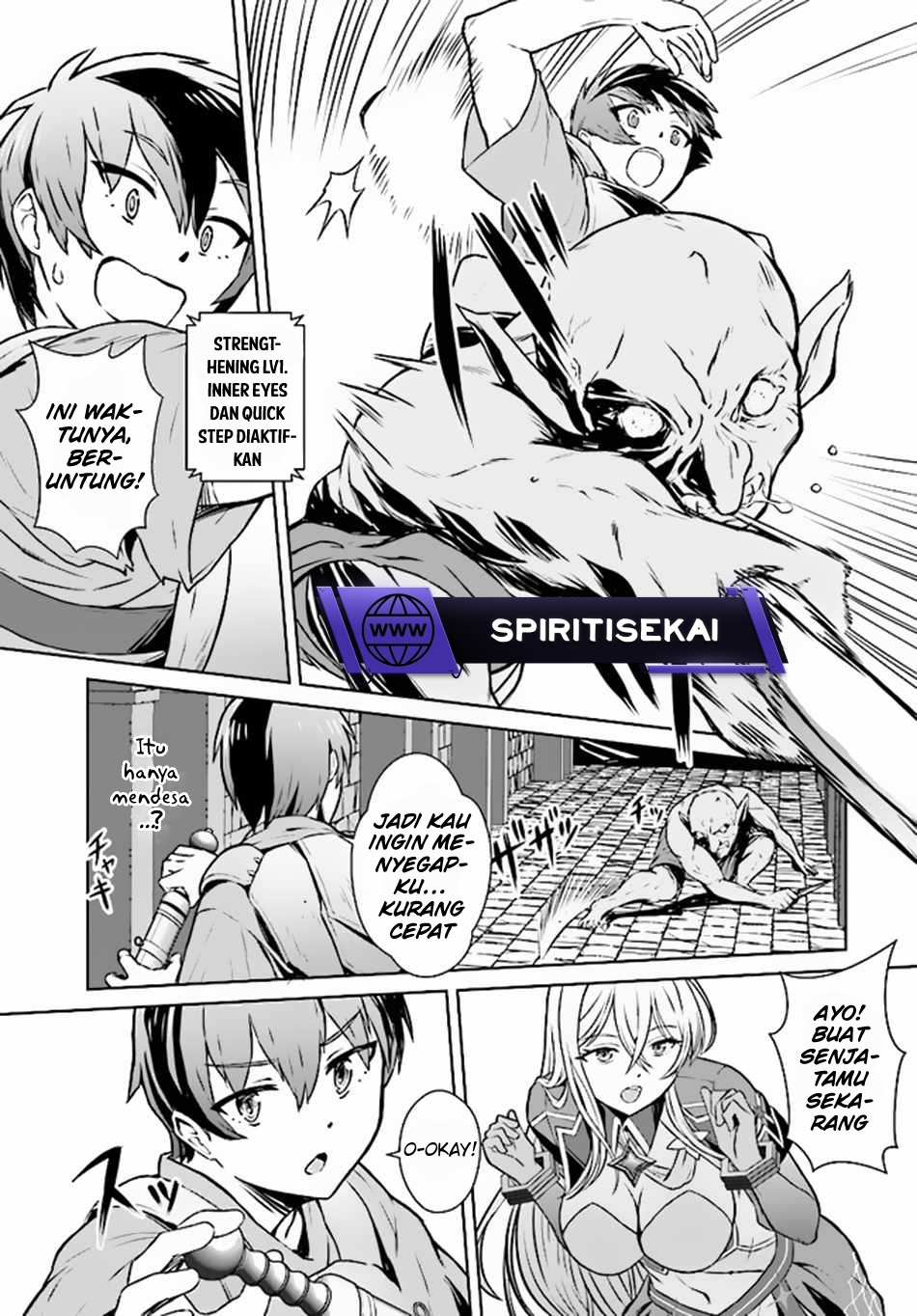 Chuusotsu Tansakusha no Nariagari Eiyuutan Chapter 02.1 Gambar 12