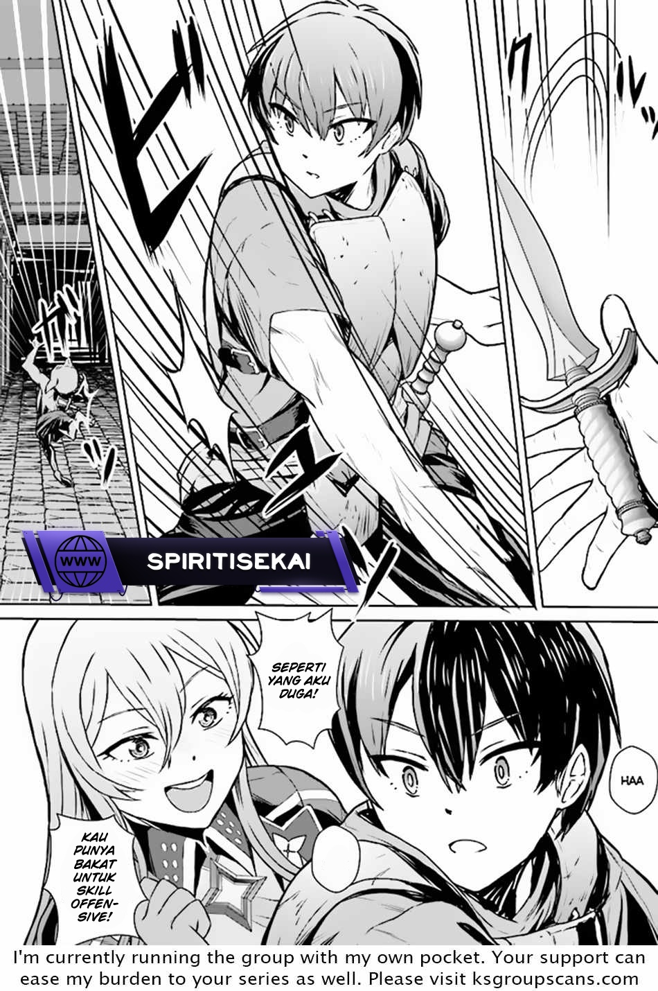 Chuusotsu Tansakusha no Nariagari Eiyuutan Chapter 02.1 Gambar 19
