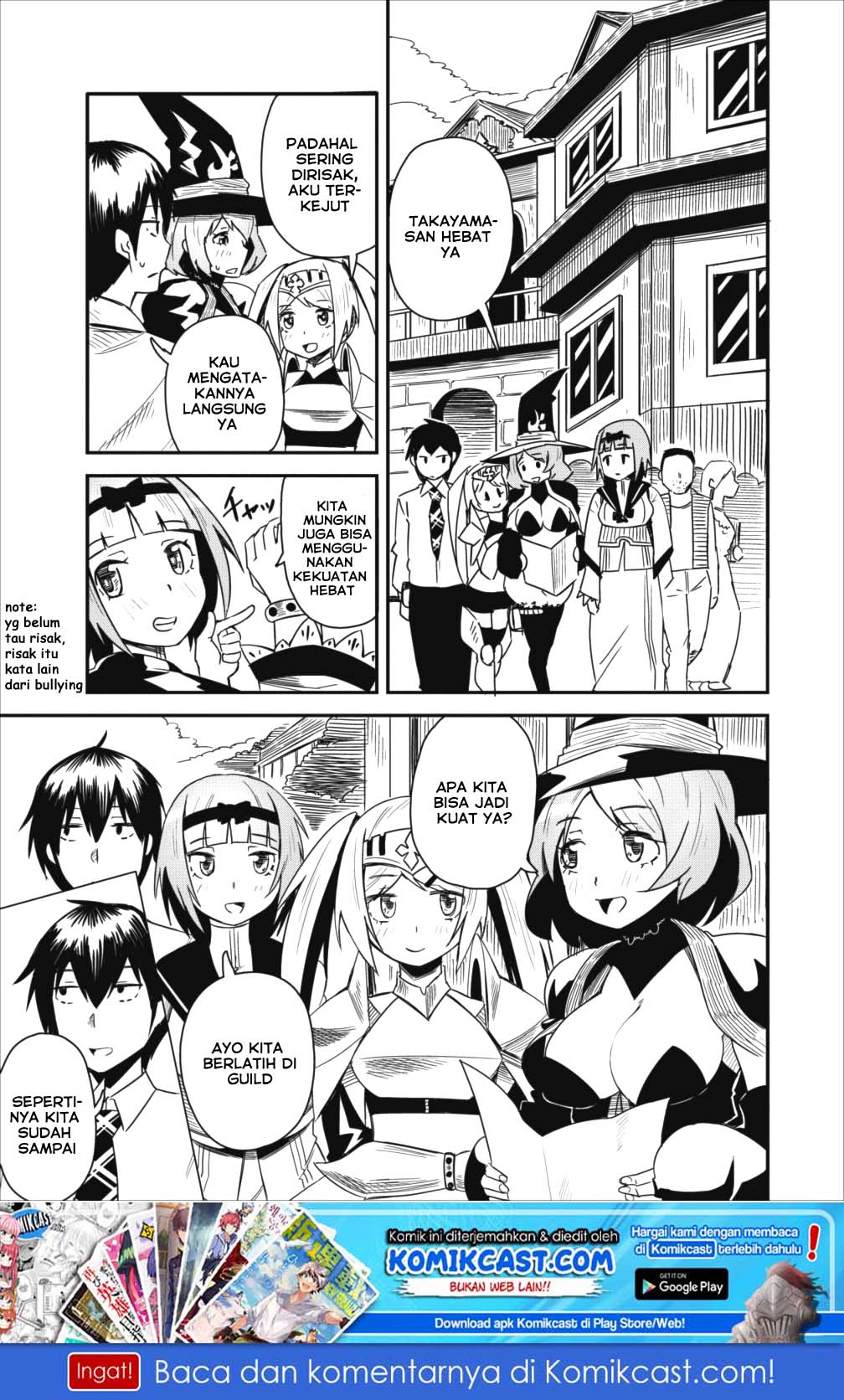 Class-goto Shuudan Teni Shimashita ga, ichiban Tsuyoi Ore wa Saijaku no Shounin ni Gisouchuu Chapter 03 Gambar 2