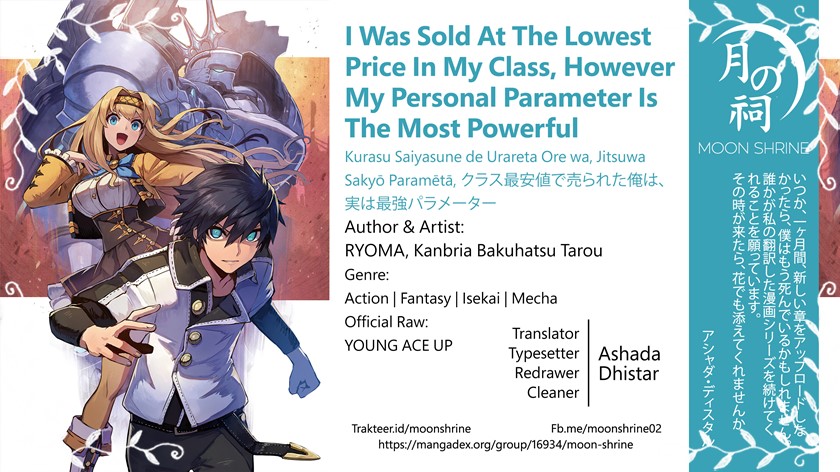 Class Saiya Sune de Urareta Ore wa, Jitsu Wa Saikyou Parameter Chapter 14 Gambar 1