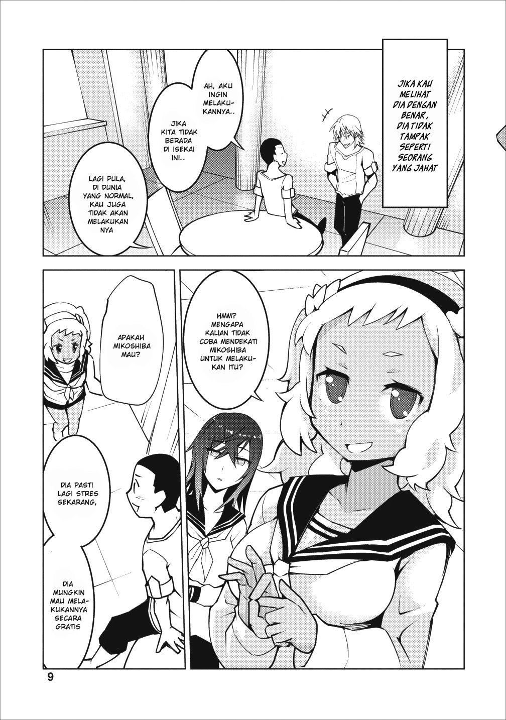 Class Ten’i de Ore dake Haburareta no de, Doukyuusei Harem Tsukuru Koto ni shita Chapter 06 Gambar 7