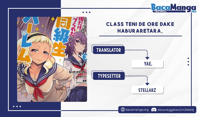 Class Ten’i de Ore dake Haburareta no de, Doukyuusei Harem Tsukuru Koto ni shita Chapter 15 Gambar 1