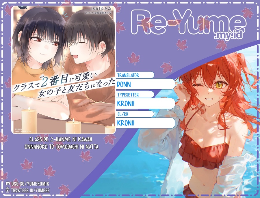 Class de 2 Banme ni Kawaii Onna no Ko to Tomodachi ni Natta Chapter 36 Gambar 1