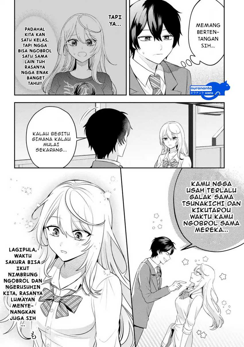 Class de Ichiban Kawaii Gal wo Ezuke Shiteiru Hanashi Chapter 03.2 Gambar 11