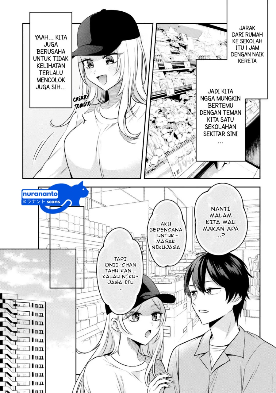 Class de Ichiban Kawaii Gal wo Ezuke Shiteiru Hanashi Chapter 04.1 Gambar 3