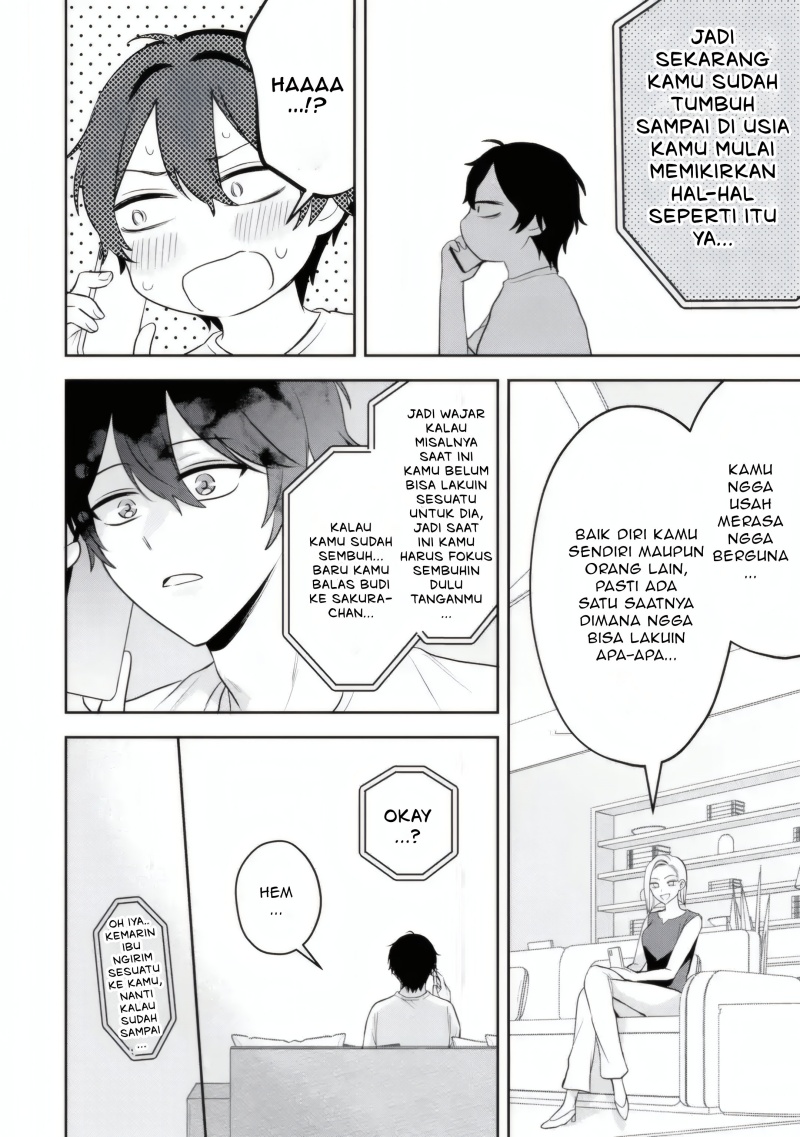 Class de Ichiban Kawaii Gal wo Ezuke Shiteiru Hanashi Chapter 06.1 Gambar 11