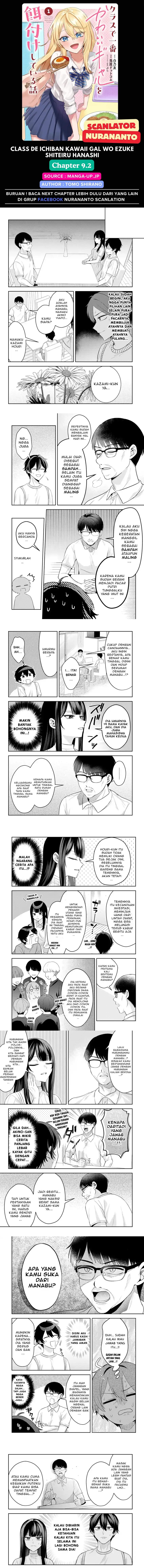 Class de Ichiban Kawaii Gal wo Ezuke Shiteiru Hanashi Chapter 09.2 Gambar 1