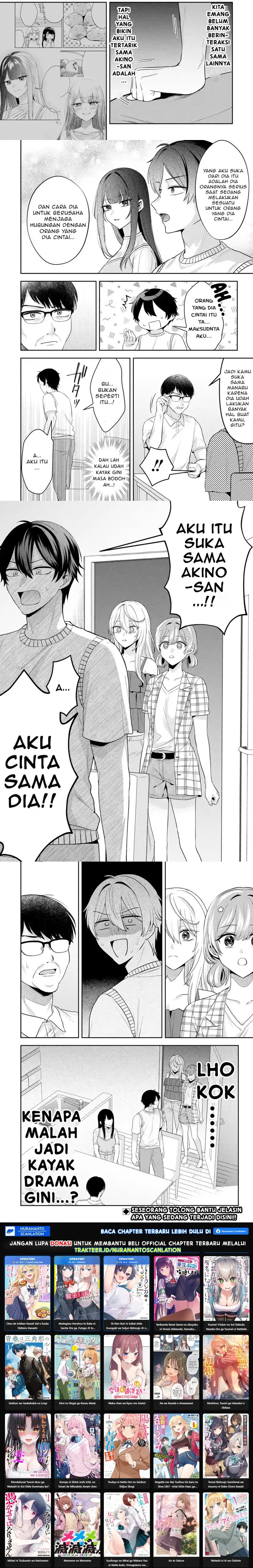 Class de Ichiban Kawaii Gal wo Ezuke Shiteiru Hanashi Chapter 09.2 Gambar 2