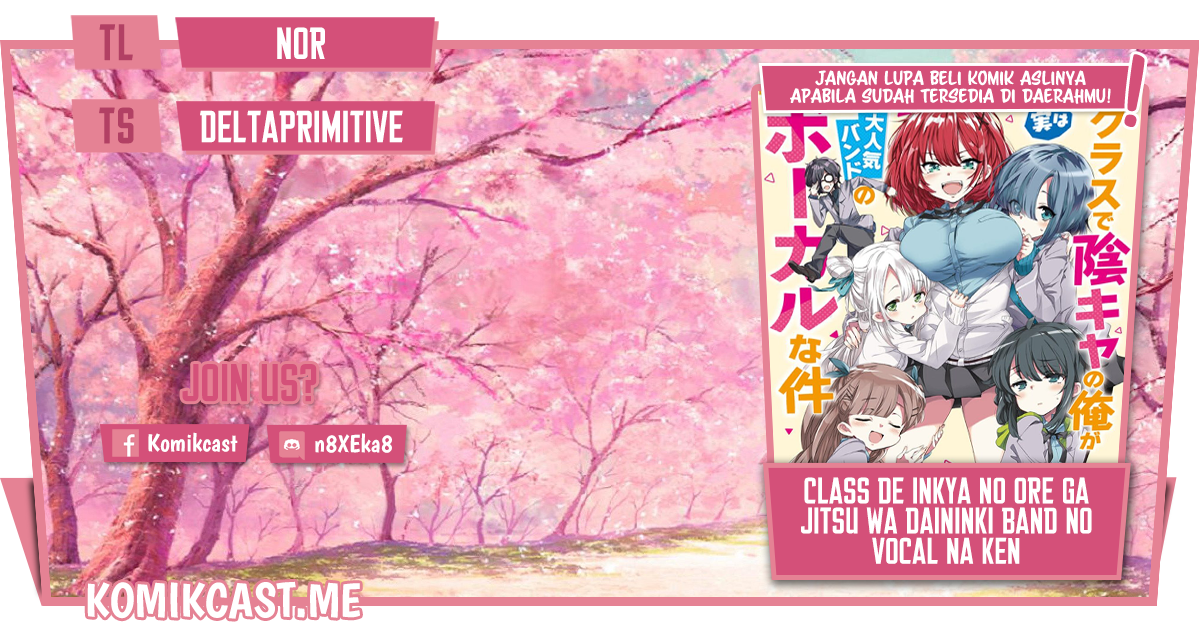 Class de Inkya no Ore ga Jitsu wa Daininki Band no Vocal na Ken Chapter 15 Gambar 1