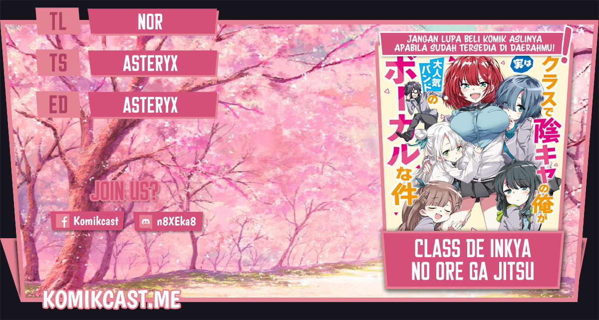 Class de Inkya no Ore ga Jitsu wa Daininki Band no Vocal na Ken Chapter 13 Gambar 1