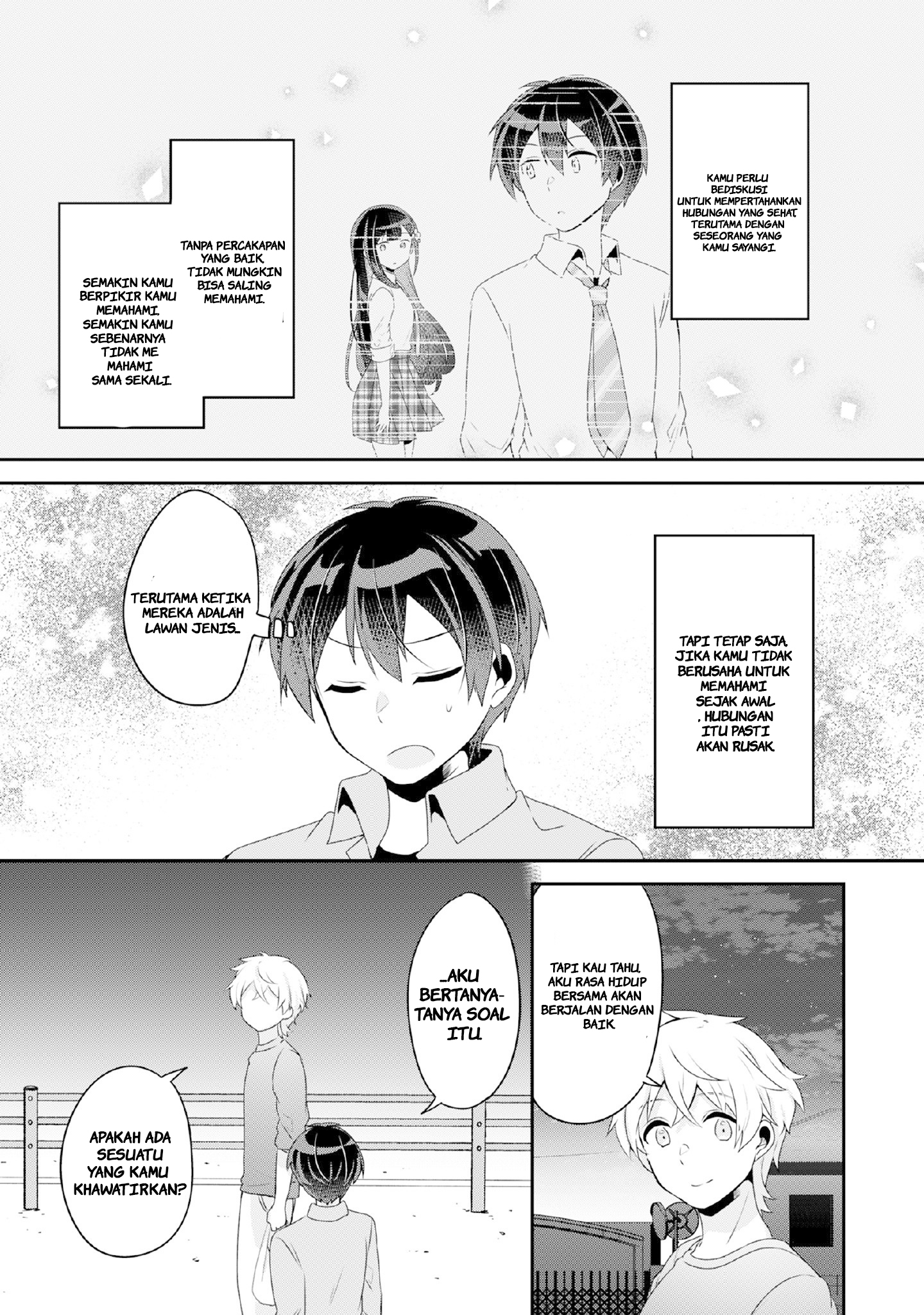 Class no Bocchi Gal wo Omochikaeri Shite Seisokei Bijin ni Shite Yatta Hanashi Chapter 08 Gambar 4