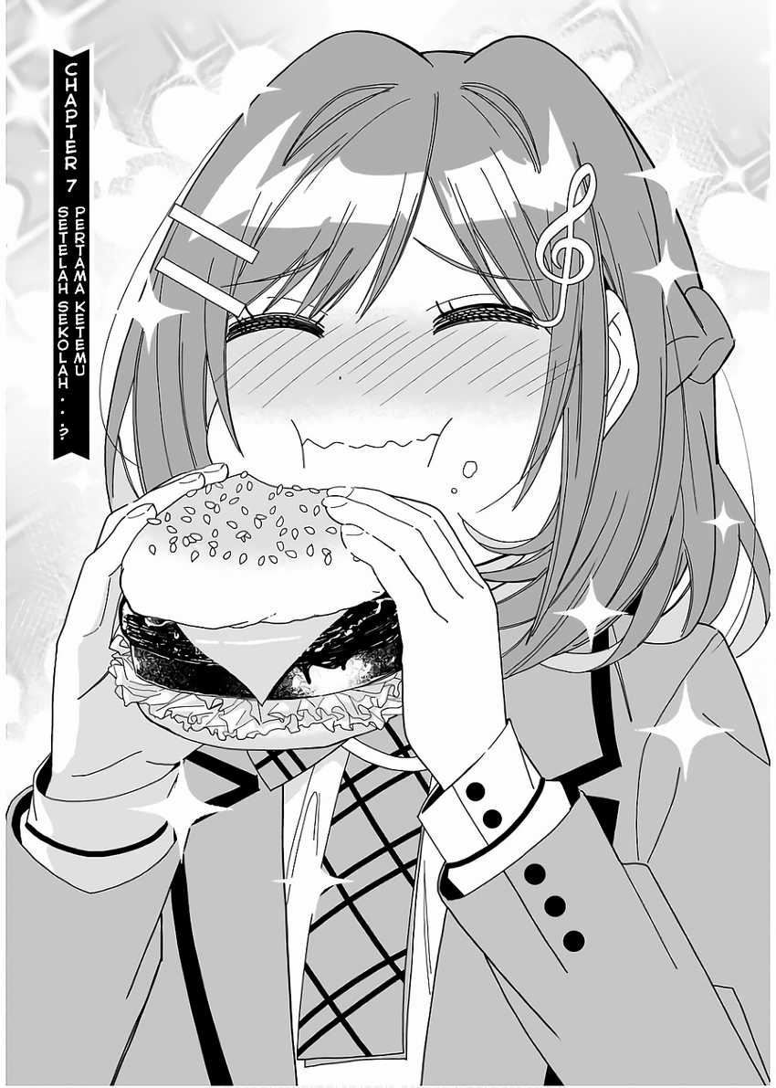 Classmate no Moto Idol ga, Tonikaku Kyodou Fushin Nan desu Chapter 07 Gambar 1