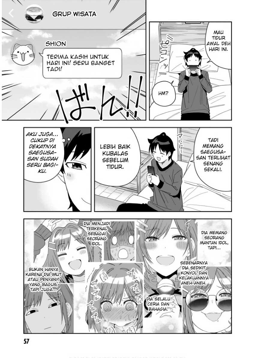 Classmate no Moto Idol ga, Tonikaku Kyodou Fushin Nan desu Chapter 07 Gambar 21