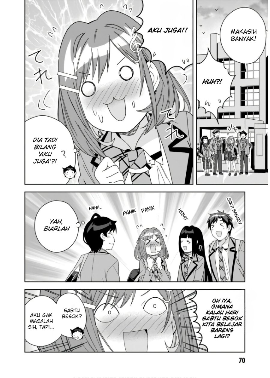 Classmate no Moto Idol ga, Tonikaku Kyodou Fushin Nan desu Chapter 08 Gambar 6