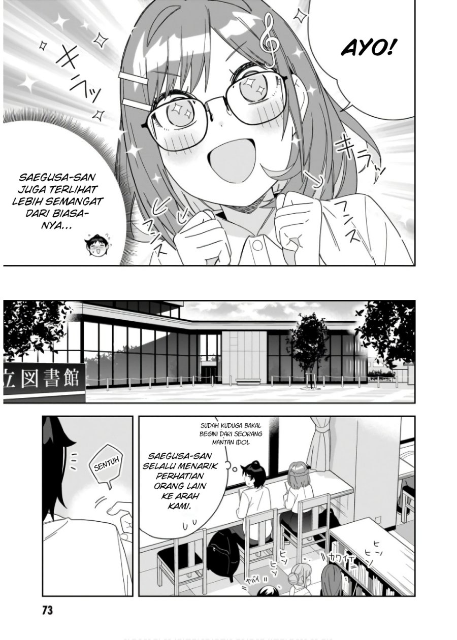 Classmate no Moto Idol ga, Tonikaku Kyodou Fushin Nan desu Chapter 08 Gambar 9