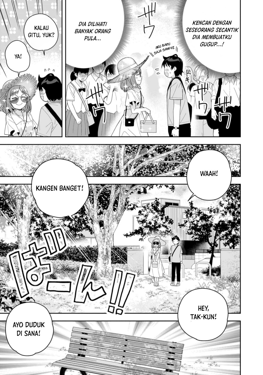 Classmate no Moto Idol ga, Tonikaku Kyodou Fushin Nan desu Chapter 14 Gambar 3