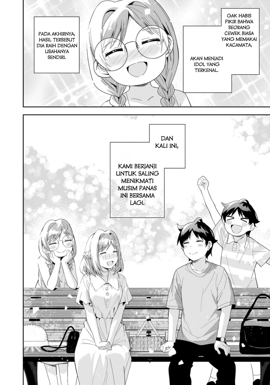Classmate no Moto Idol ga, Tonikaku Kyodou Fushin Nan desu Chapter 14 Gambar 33