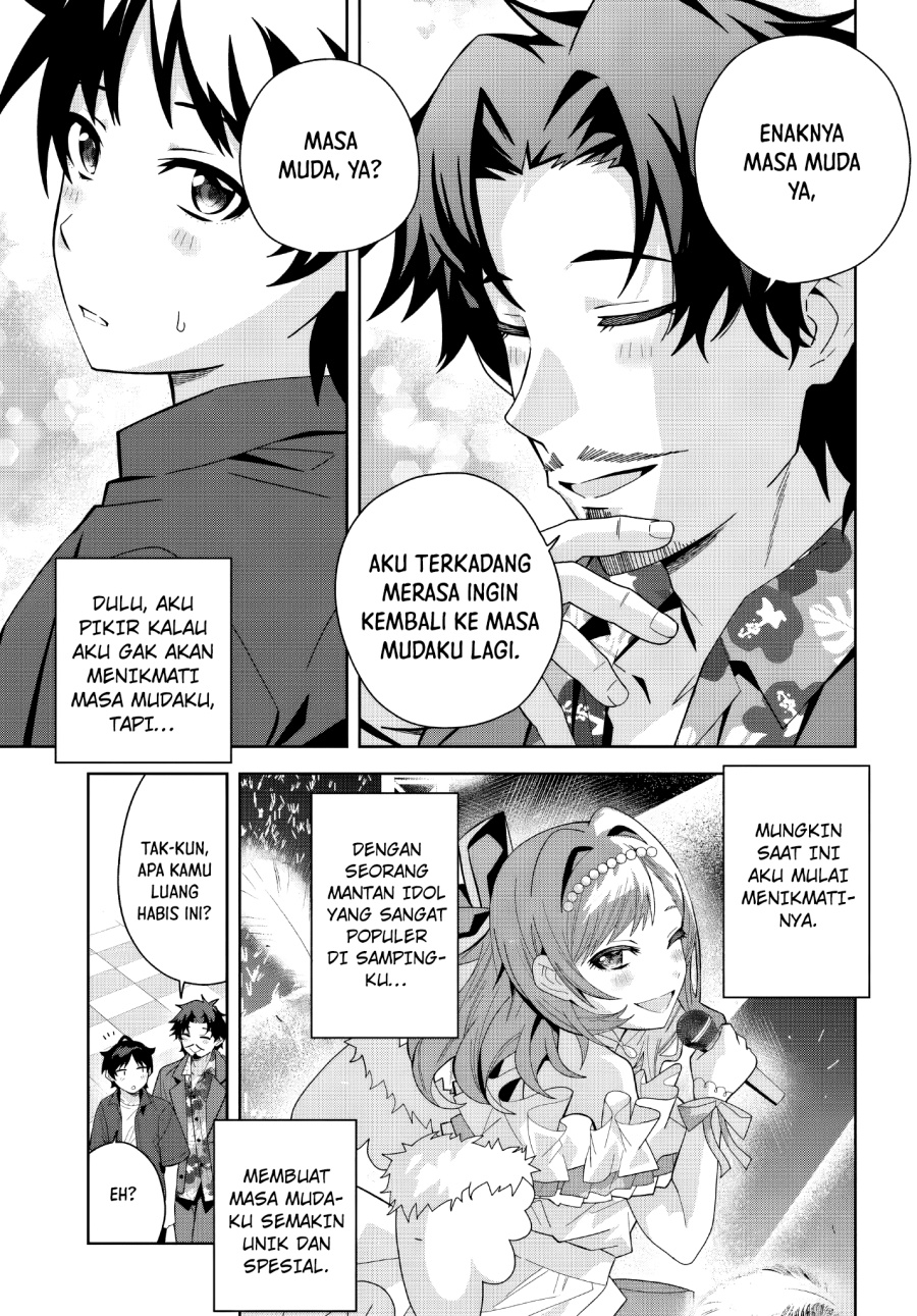 Classmate no Moto Idol ga, Tonikaku Kyodou Fushin Nan desu Chapter 19 Gambar 5
