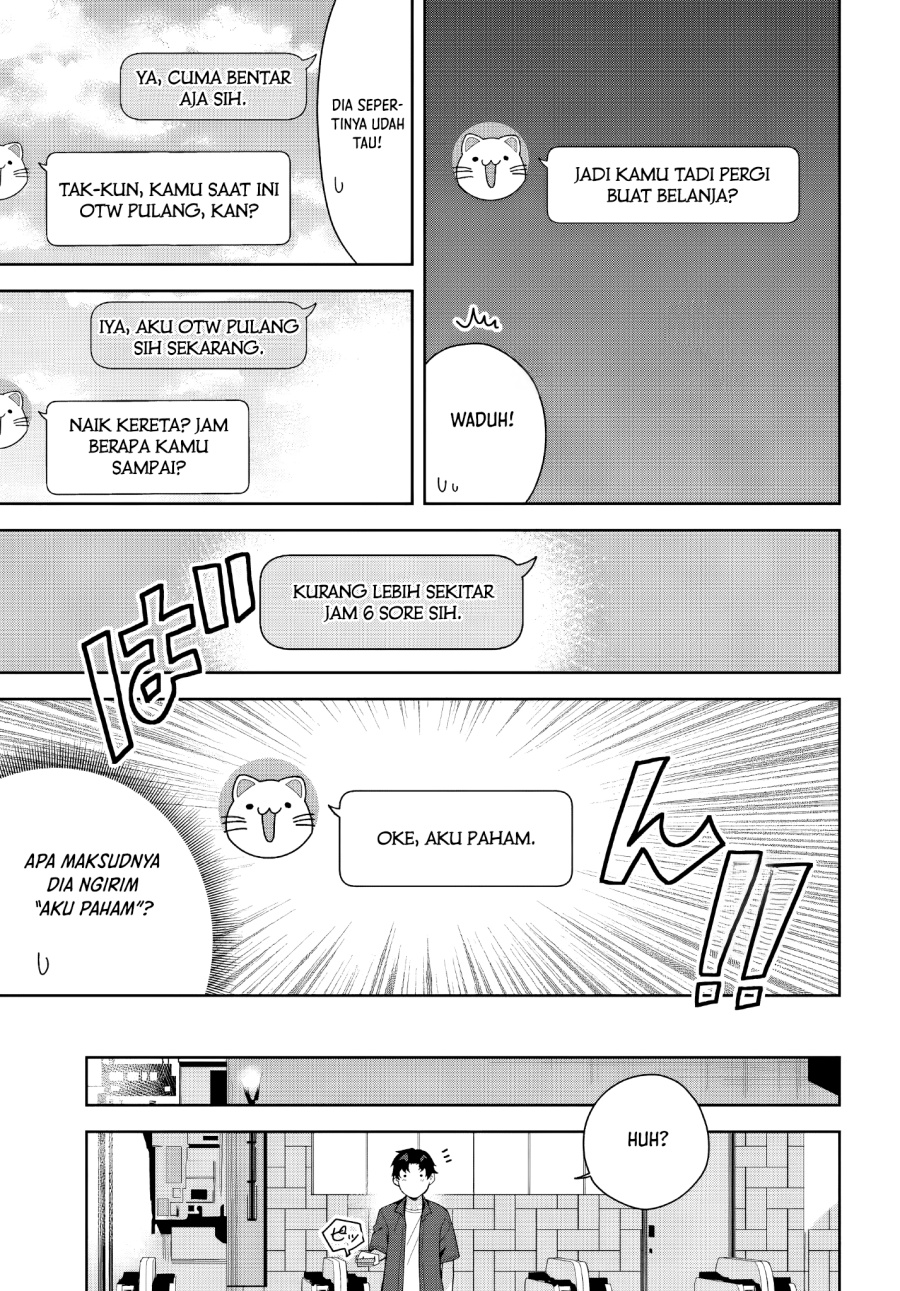 Classmate no Moto Idol ga, Tonikaku Kyodou Fushin Nan desu Chapter 19 Gambar 13