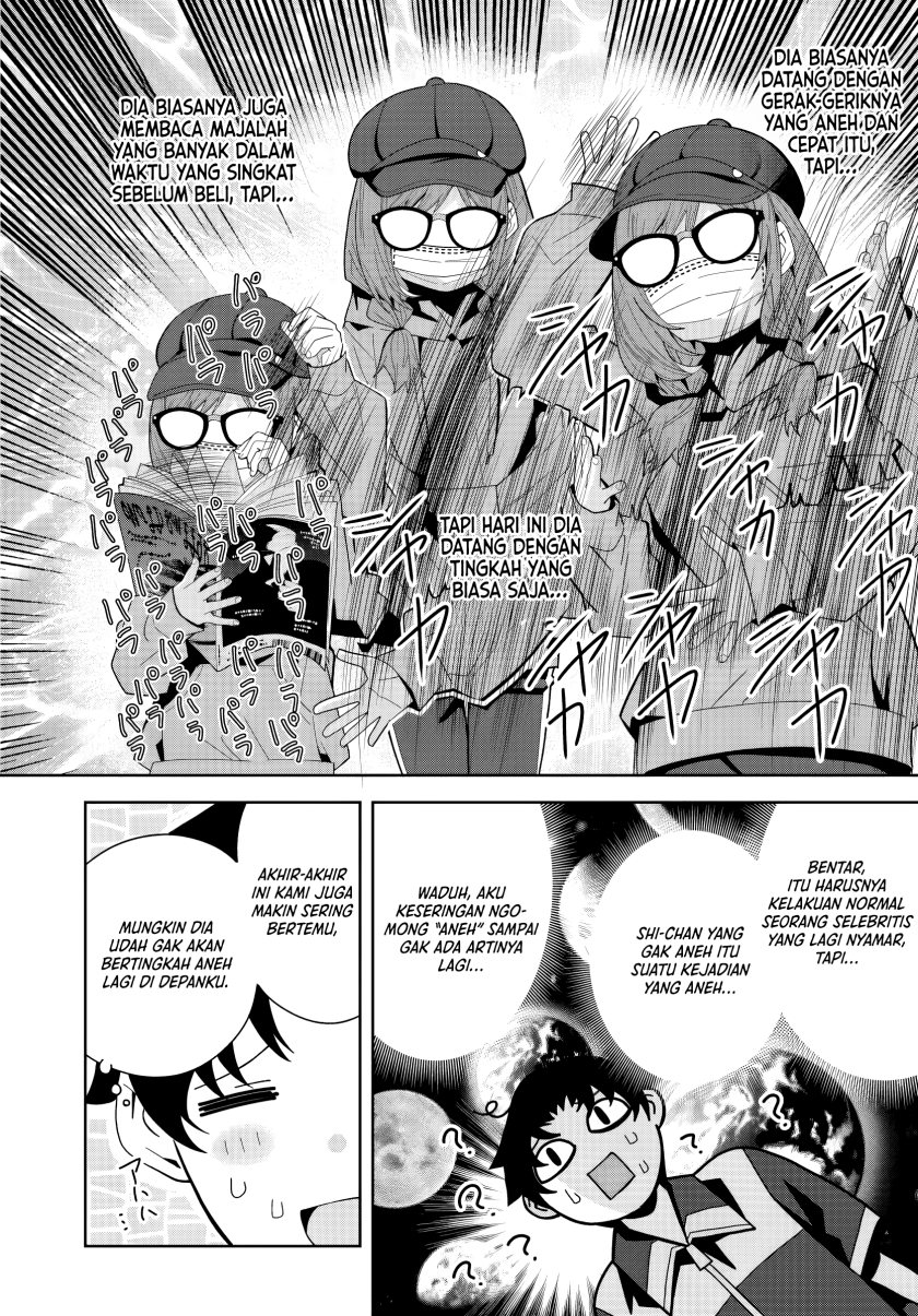 Classmate no Moto Idol ga, Tonikaku Kyodou Fushin Nan desu Chapter 20 Gambar 18