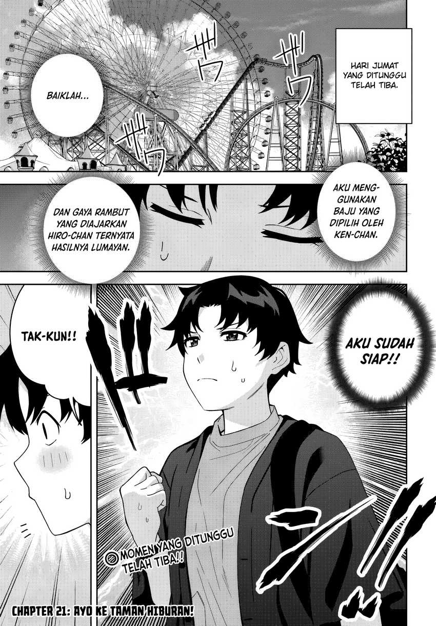 Classmate no Moto Idol ga, Tonikaku Kyodou Fushin Nan desu Chapter 21 Gambar 1