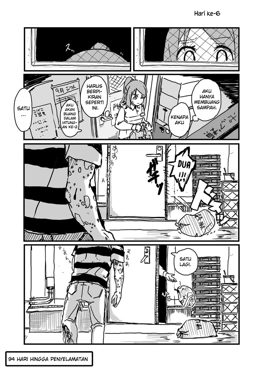 Convenience Store of the Dead ~The Convenience Store Clerk Will Get Rescued in 100 Days~ Chapter 06 Gambar 1