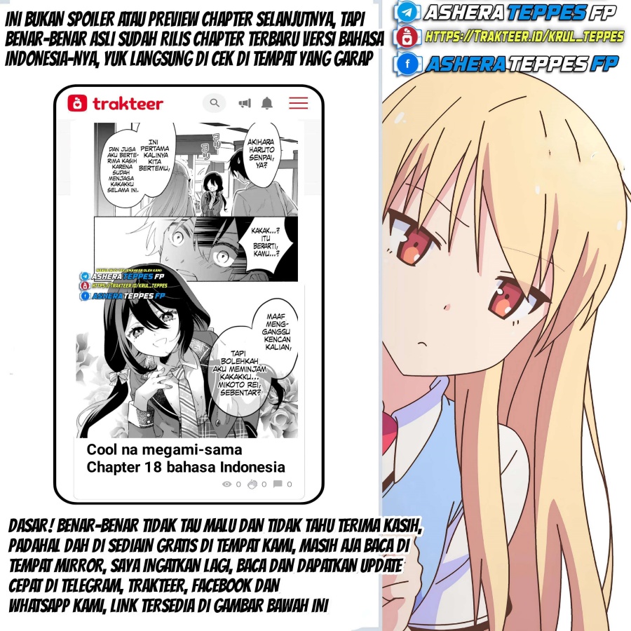 Cool na Megami-sama to Issho ni Sundara, Amayakashi Sugite Ponkotsu ni Shite Shimatta Ken ni Tsuite Chapter 11 Gambar 22
