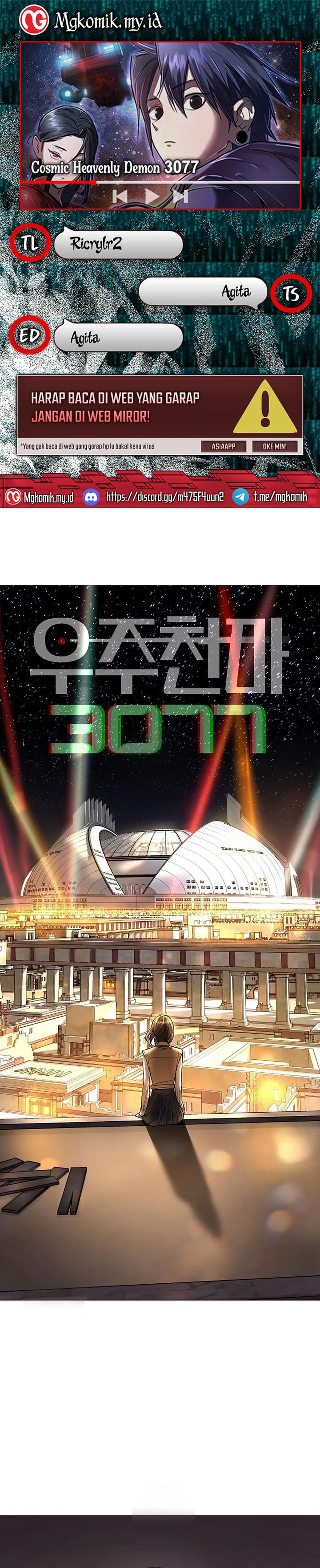 Cosmic Heavenly Demon 3077 Chapter 72 Gambar 1