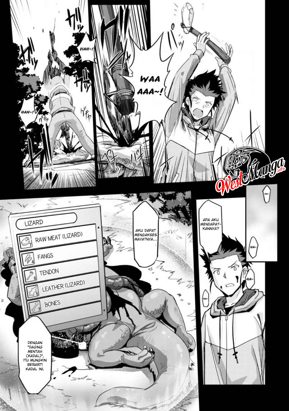 Craft Game no Nouryoku de Isekai Kouryaku!! Chapter 01.2 Gambar 12
