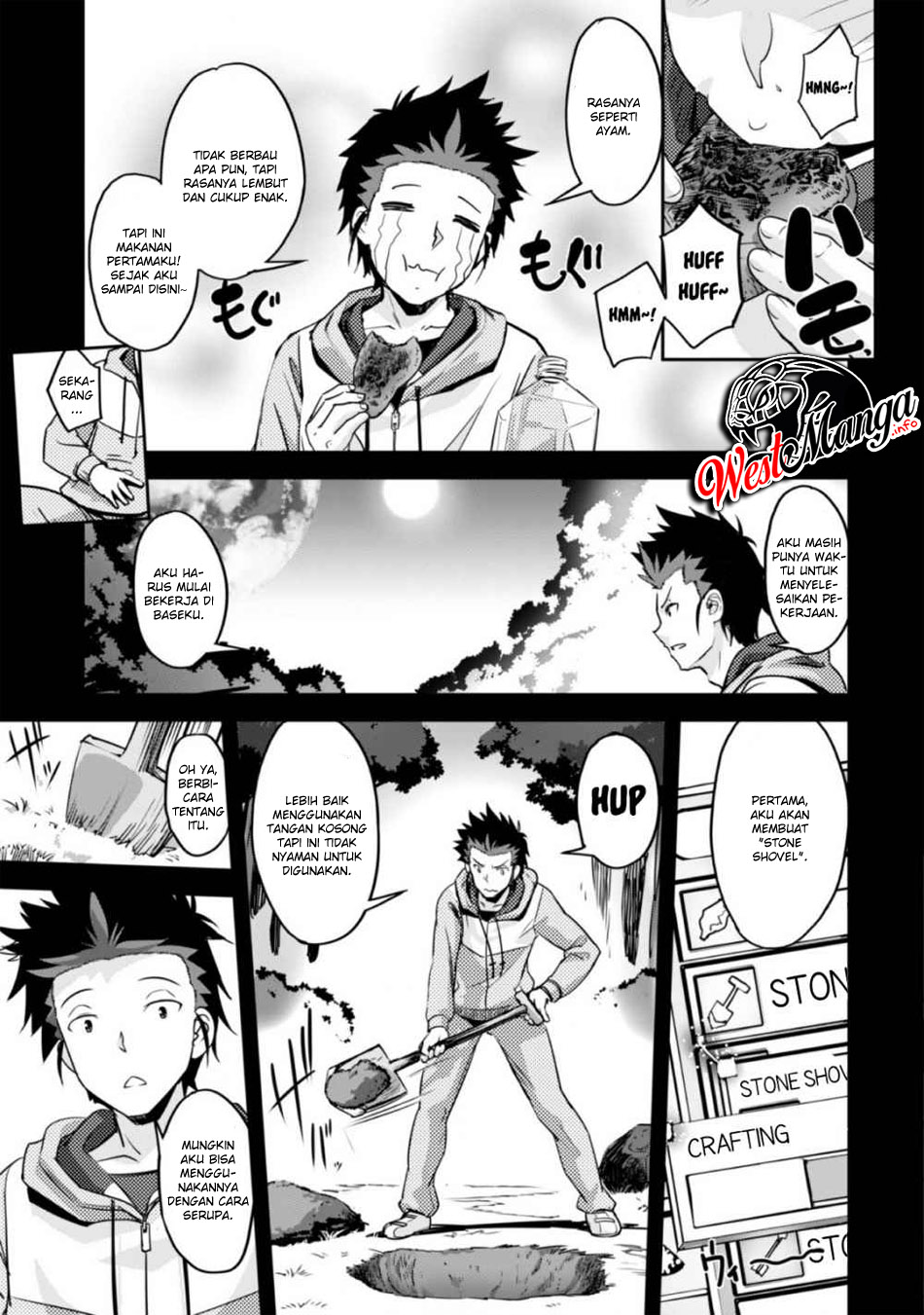 Craft Game no Nouryoku de Isekai Kouryaku!! Chapter 01.2 Gambar 16